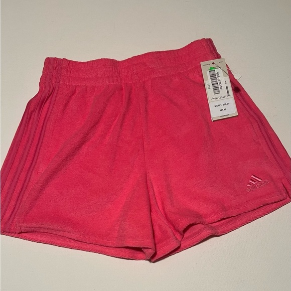 NWT adidas Women's Spring Terry Polo with Draw String Size L (F2) - Picture 1 of 6